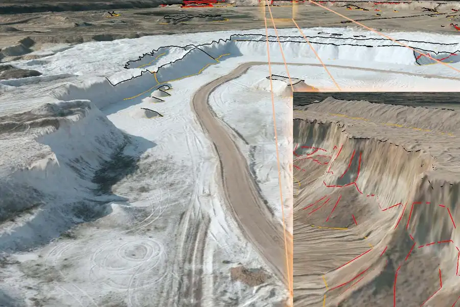 Befliegungen für Tagebau / Bergbau